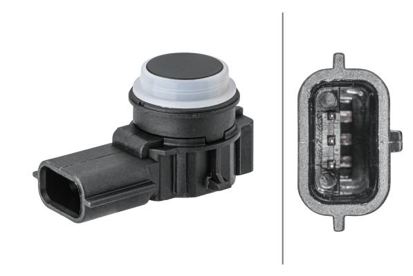 Sensore, Assistenza parcheggio - 6PX 358 141-761 HELLA