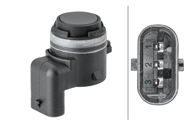 Sensor, parking assist - 6PX 358 141-781 HELLA