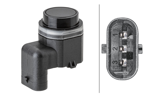 Sensor, parking assist - 6PX 358 141-811 HELLA