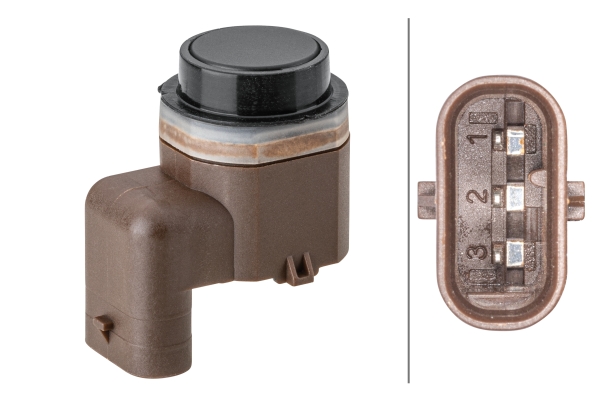 Sensor, parking assist - 6PX 358 141-821 HELLA