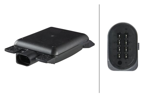 Control Unit, blind spot detection - 6PZ 011 719-241 HELLA