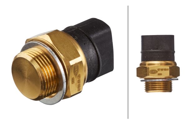 Termocontatto, Ventola radiatore - 6ZT 007 802-011 HELLA