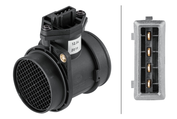 Air Mass Sensor - 8ET 358 095-411 HELLA