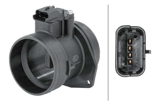 Debimetro - 8ET 358 095-641 HELLA