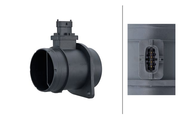 Air Mass Sensor - 8ET 358 166-621 HELLA