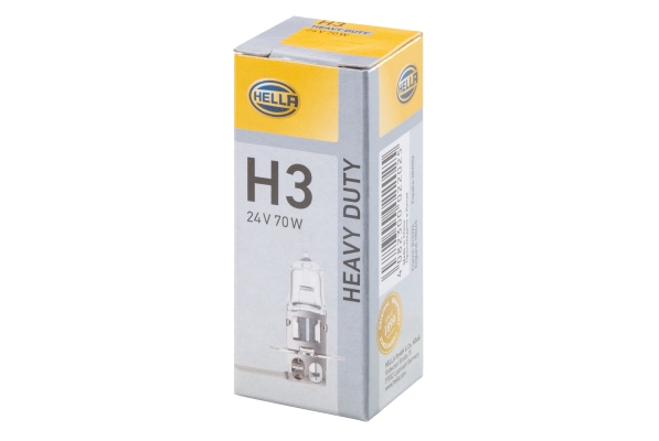 Лампа накаливания, фара рабочего освещения - 8GH 002 090-251 HELLA