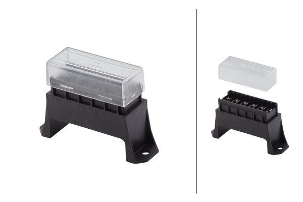 saugiklių dėžė - 8JD 005 993-092 HELLA