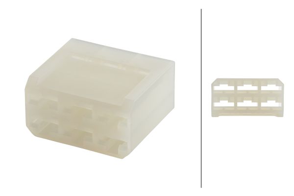 Plug Housing - 8JD 008 151-051 HELLA