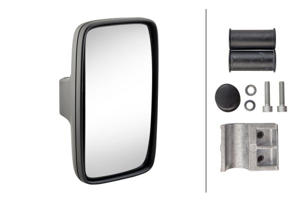 Outside Mirror - 8SB 501 358-012 HELLA
