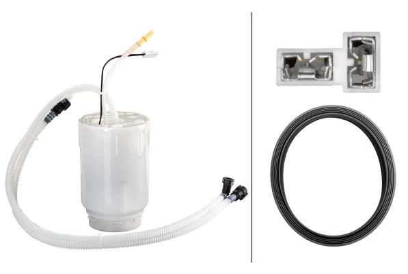 Swirlpot, fuel pump - 8TF 358 106-421 HELLA