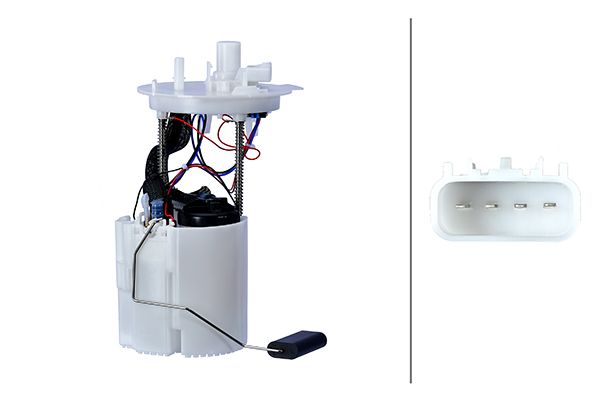 Swirlpot, fuel pump - 8TF 358 304-071 HELLA