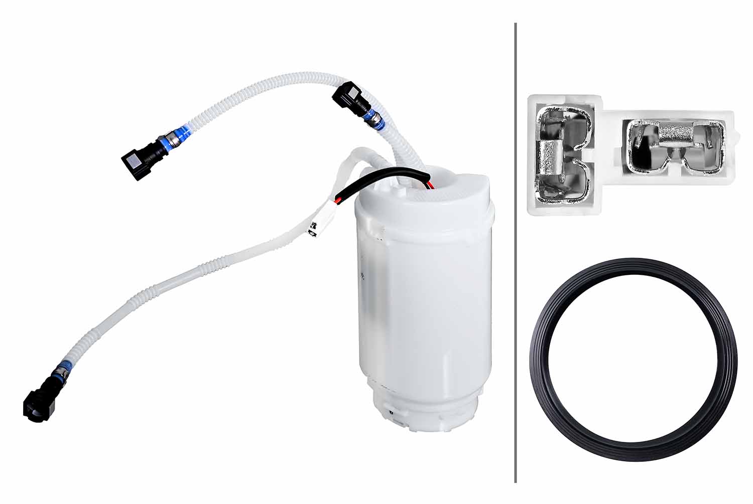 Swirlpot, fuel pump - 8TF 358 306-361 HELLA