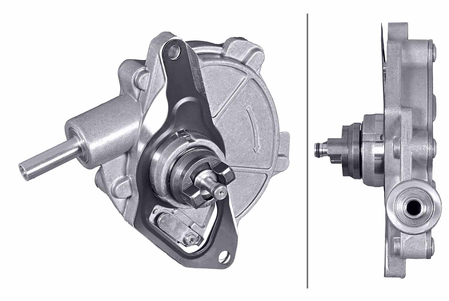 Vacuum Pump, braking system - 8TM 358 400-301 HELLA