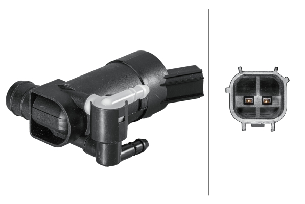 Water Pump, window cleaning - 8TW 006 848-151 HELLA