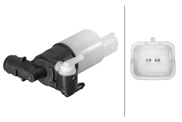 Water Pump, window cleaning - 8TW 006 848-161 HELLA