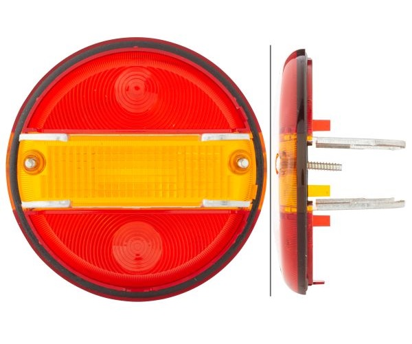 Lens, combination rearlight - 9EL 113 324-001 HELLA