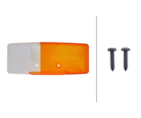 Lente, Indicatore direzione - 9EL 118 705-001 HELLA