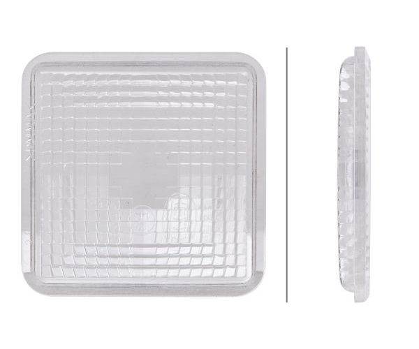 Lens, combination rearlight - 9EL 964 289-001 HELLA