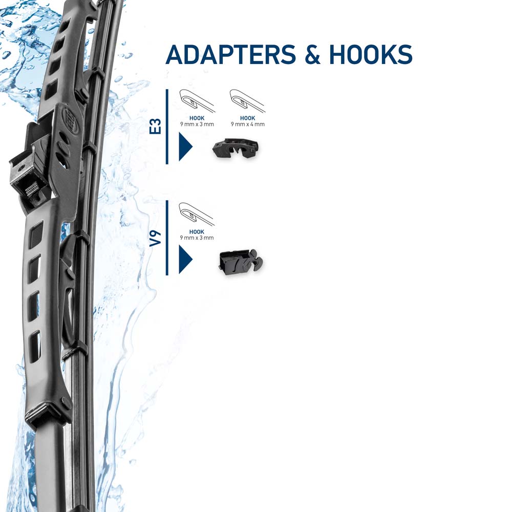 Wiper Blade - 9XW 178 878-221 HELLA