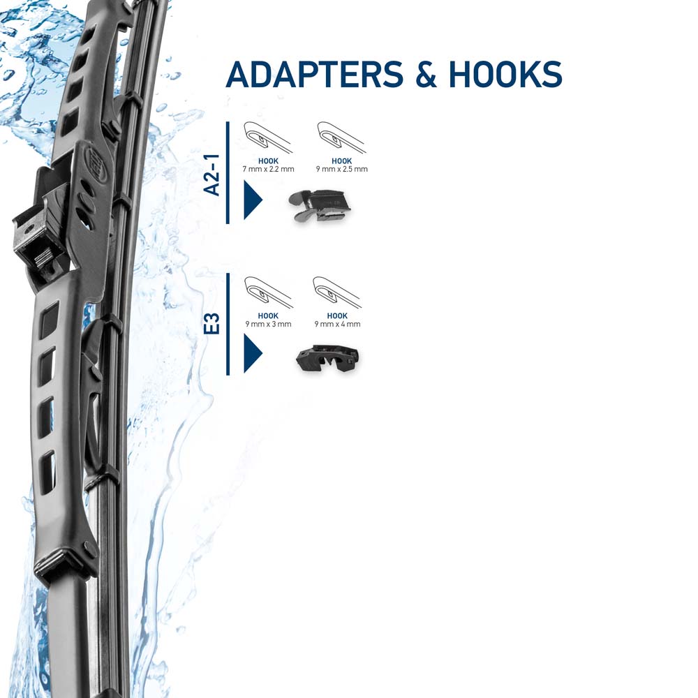 Wiper Blade - 9XW 190 253-171 HELLA