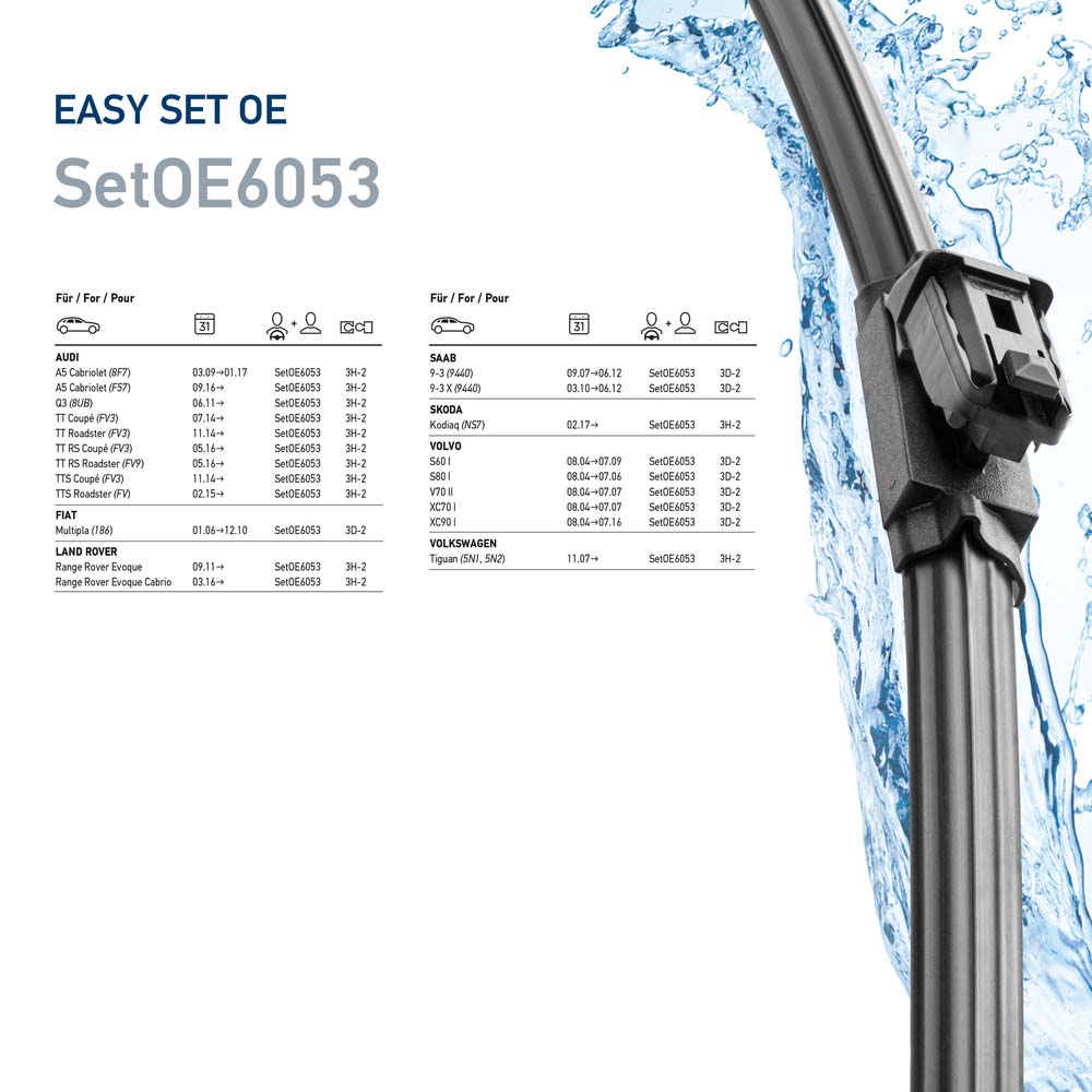 Wiper Blade - 9XW 358 164-091 HELLA