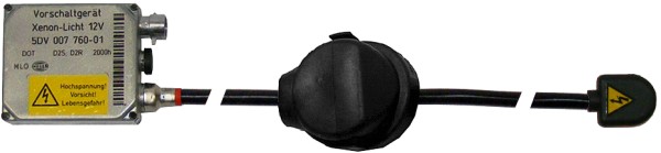Ballast, gas discharge lamp - 5DV 007 760-011 HELLA