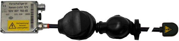 Ballast, gas discharge lamp - 5DV 007 760-651 HELLA