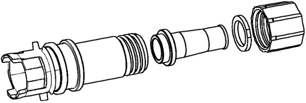 Cable Connector Kit - 9XX 340 882-001 HELLA
