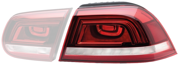 Luce posteriore - 2SD 010 697-111 HELLA
