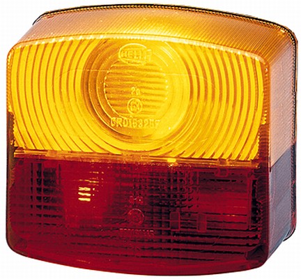 Lens, combination rearlight - 9EL 118 614-011 HELLA