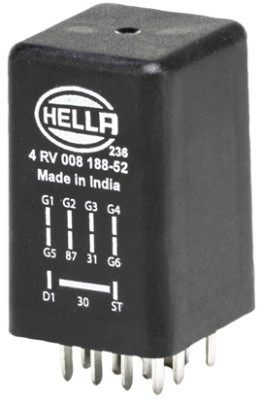 Control Unit, glow plug system - 4RV 008 188-521 HELLA
