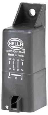 valdymo blokas, kaitinimo žvakių sistema - 4RV 008 188-461 HELLA