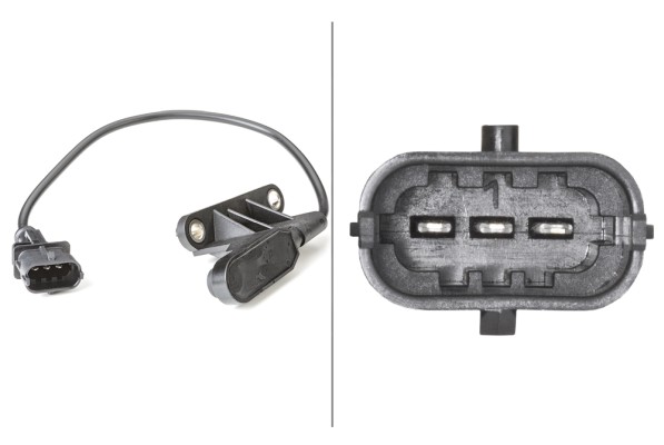 jutiklis, skirstomojo veleno padėtis - 6PU 009 121-931 HELLA