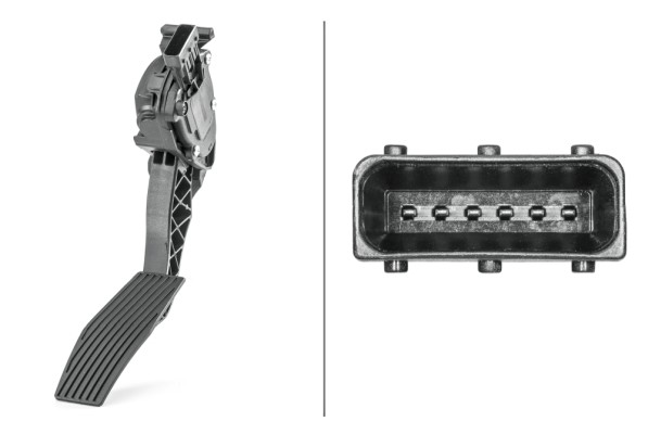 Sensor, accelerator pedal position - 6PV 009 765-741 HELLA