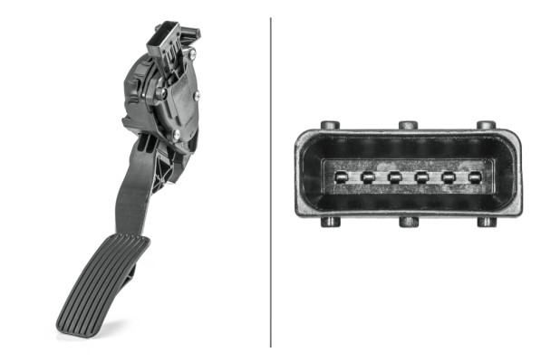 Sensor, accelerator pedal position - 6PV 009 765-731 HELLA