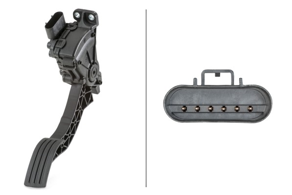 Sensor, accelerator pedal position - 6PV 010 946-161 HELLA