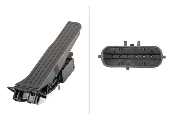Sensor, accelerator pedal position - 6PV 010 946-011 HELLA
