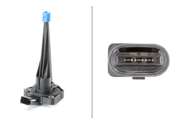 jutiklis, variklio alyvos lygis - 6PR 013 680-031 HELLA