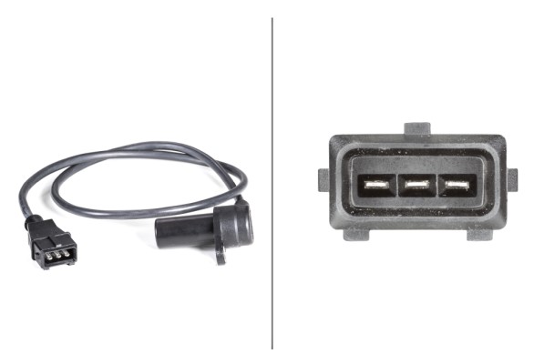 Sensor, crankshaft pulse - 6PU 009 146-111 HELLA