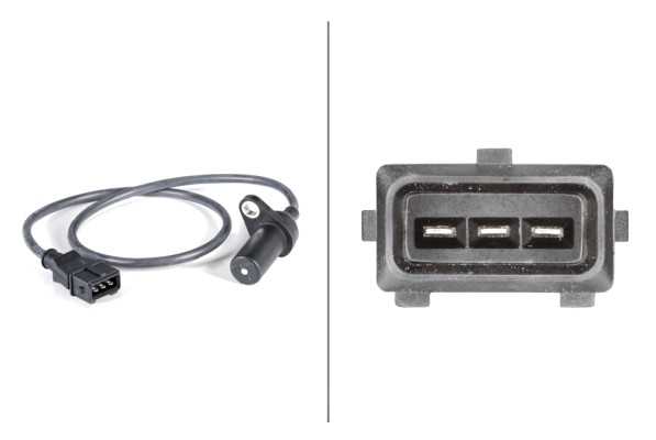 Sensor, crankshaft pulse - 6PU 009 146-121 HELLA