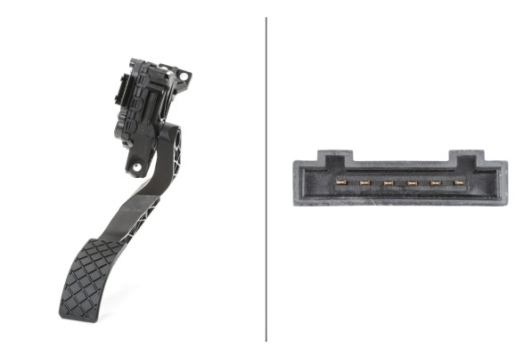 Sensor, accelerator pedal position - 6PV 008 375-701 HELLA