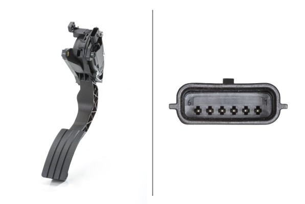 Sensor, accelerator pedal position - 6PV 009 978-721 HELLA