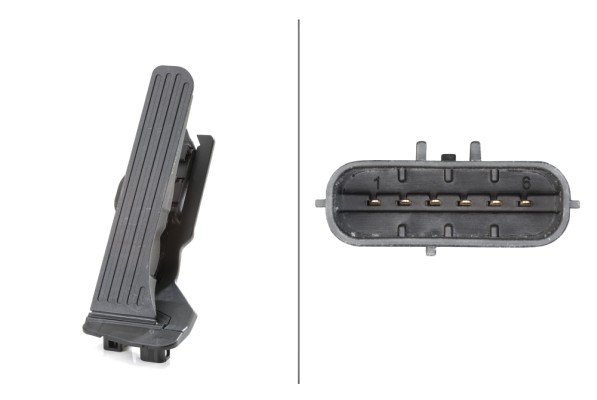Sensor, accelerator pedal position - 6PV 011 040-701 HELLA