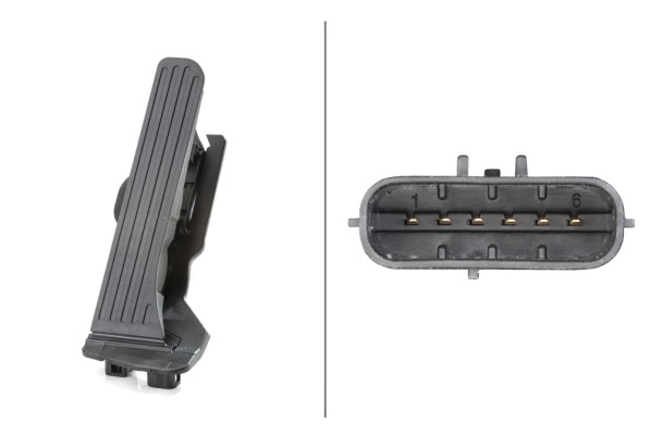 Sensor, accelerator pedal position - 6PV 011 040-711 HELLA