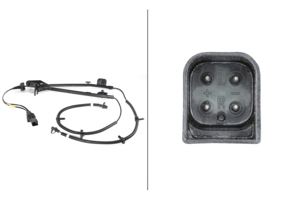 Sensore, N° giri ruota - 6PU 010 039-121 HELLA