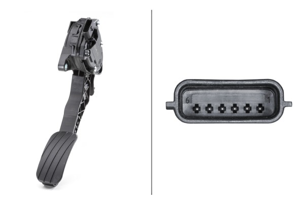 Sensor, accelerator pedal position - 6PV 009 978-751 HELLA