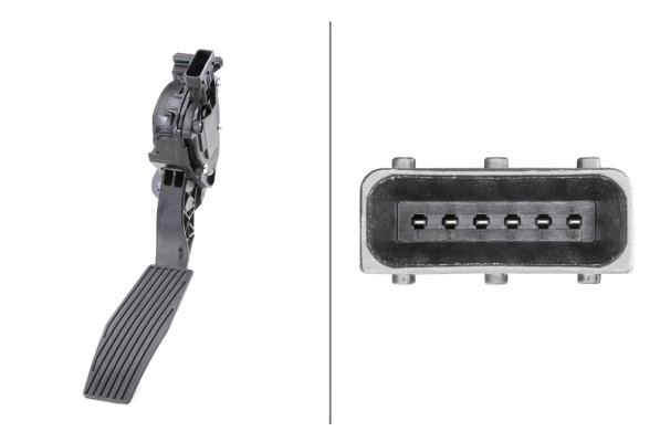 Sensor, accelerator pedal position - 6PV 009 765-711 HELLA