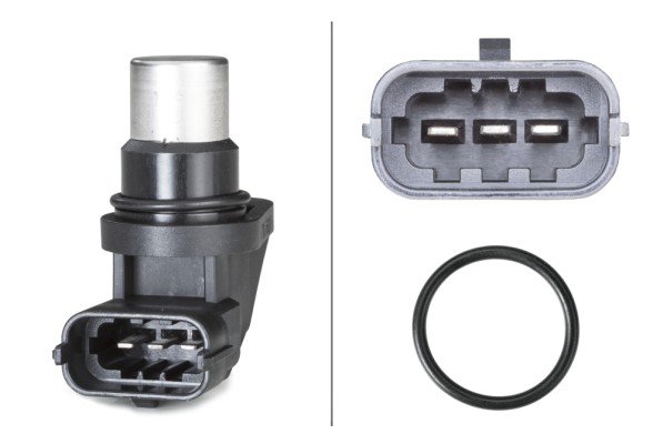 Sensore, Posizione albero a camme - 6PU 009 163-841 HELLA