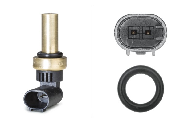 Sensor, coolant temperature - 6PT 358 058-181 HELLA
