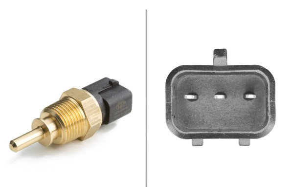 Sensore, Temperatura refrigerante - 6PT 009 309-621 HELLA